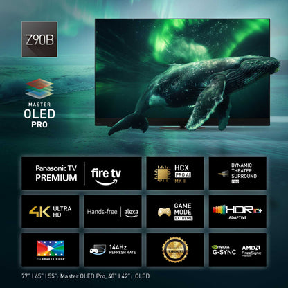 Panasonic Z90 Series 65" 4K Ultra HD OLED Freely Fire TV - TV-65Z90BEB