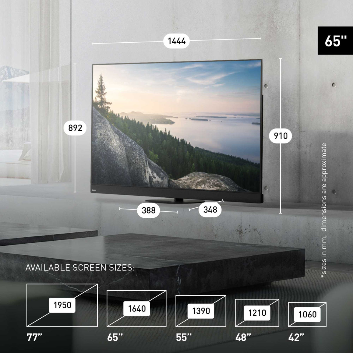 Panasonic Z90 Series 65" 4K Ultra HD OLED Freely Fire TV - TV-65Z90BEB