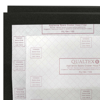 Cooker Hood Filter (Kit) - Cut To Size - Contains x2 Grease Filters and x2 Charcoal