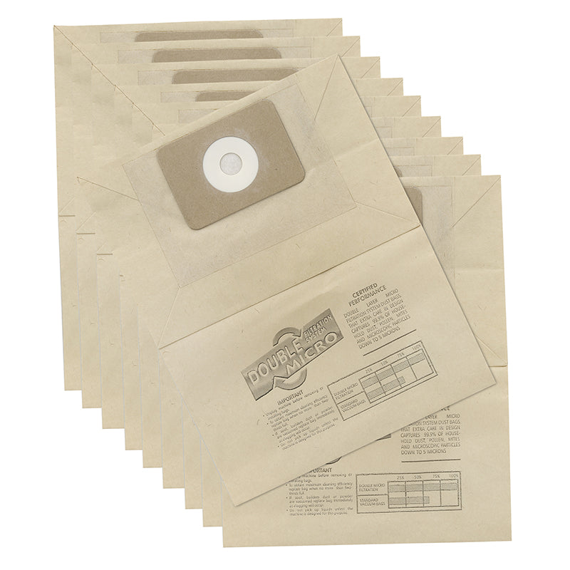 Vacuum Cleaner Paper Bag  (Pack of 10) - Made To Fit Numatic George Models - NVM2BH