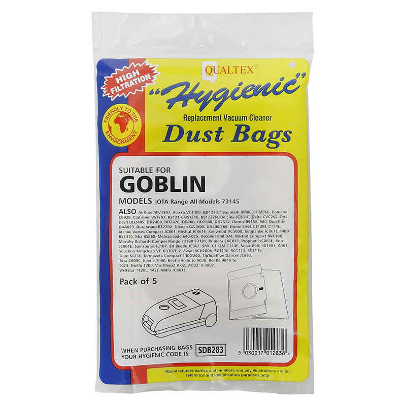 Goblin Vacuum Cleaner Paper Bag - Iota (Pack of 5)