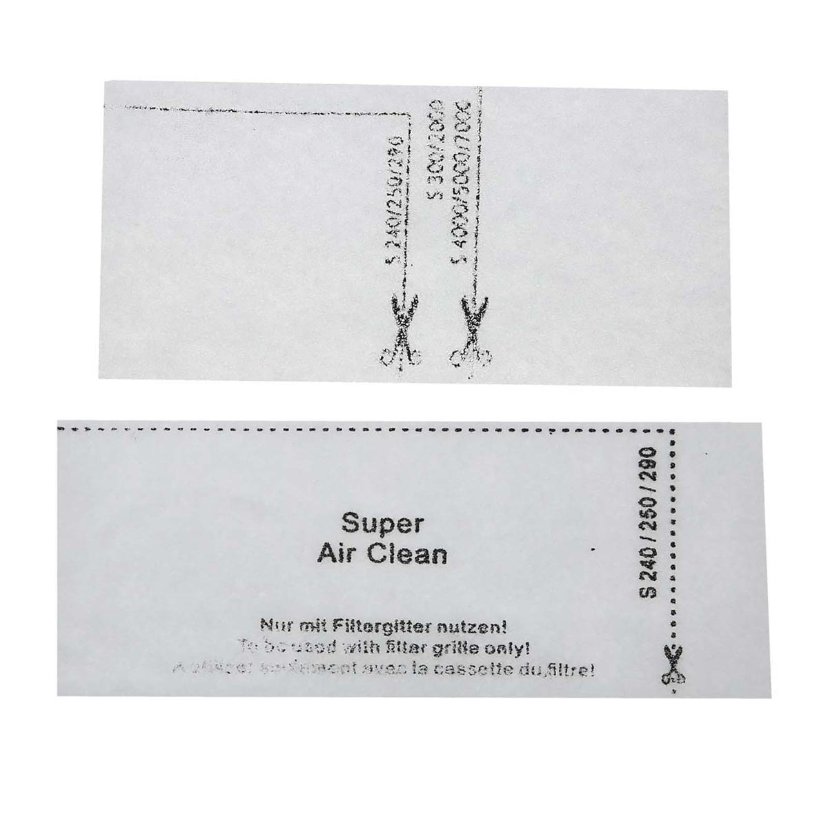 Masterpart Microfibre Bag - Type U (Pack of 5 Microfibre Bags + 2 filters) - 07282050 - Compatible With Miele Vacuum Cleaners