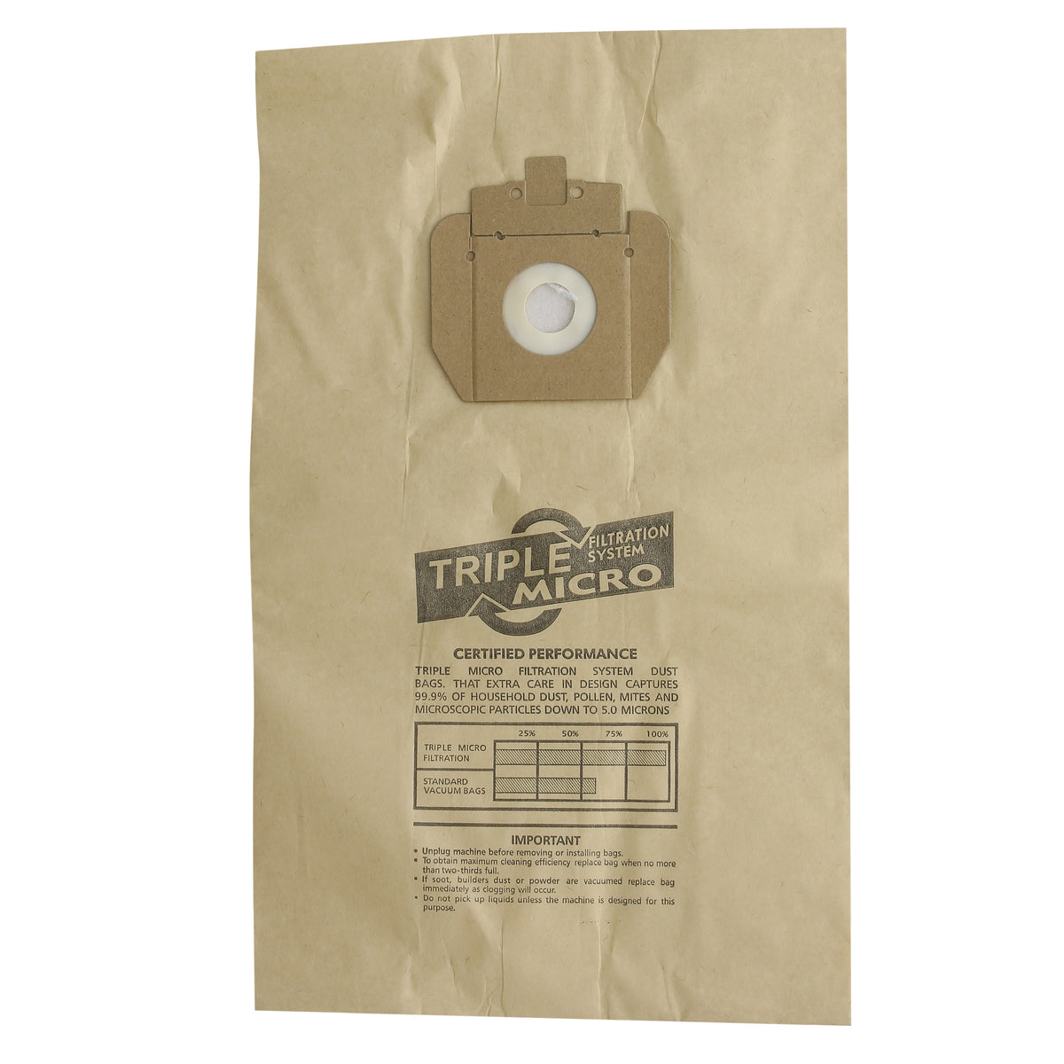 Taski Vacuum Cleaner Paper Bag (Pack of 10) - Vento15, Bora 12