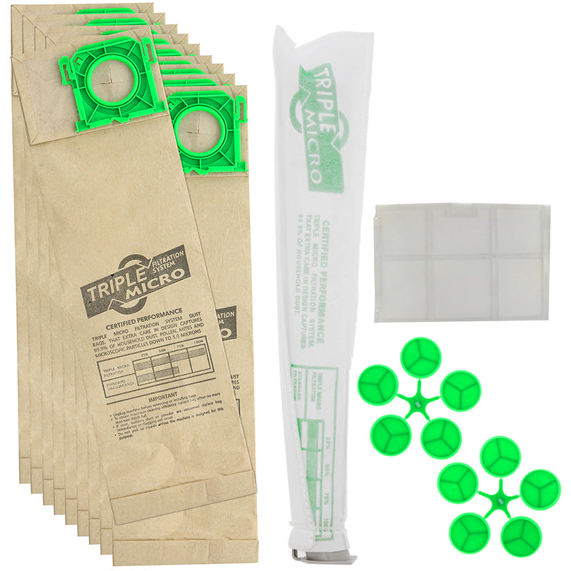 Sebo X & C Vacuum Cleaner Bags & Filter Kit - 5093ER (Pack of 10)