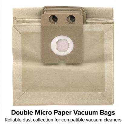 Nilfisk Vacuum Cleaner Paper Bag (Pack of 10) - GD1000/GDP2000/VP100/VP300/VP400