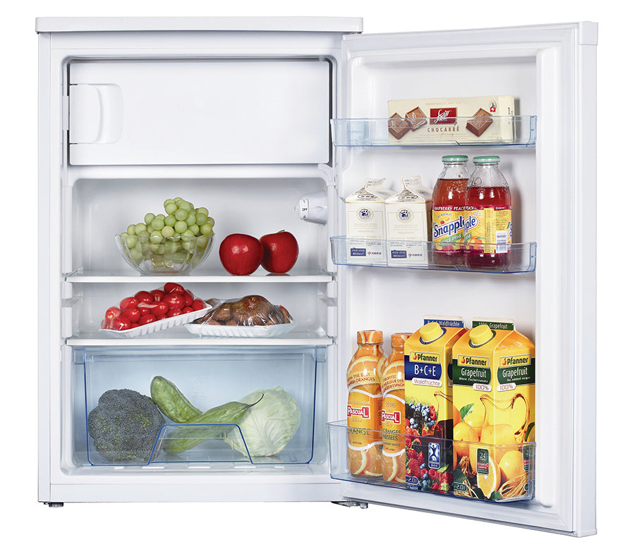 55Cm Under Counter Fridge With 4* Ice Box White