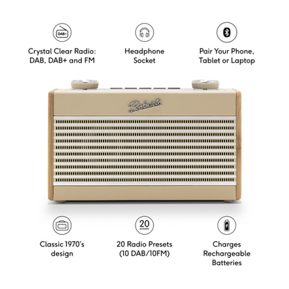 Roberts Rambler Uno - Pastel cream