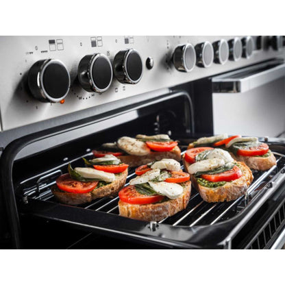 Rangemaster Edge Deluxe 100 100cm Dual Fuel Range Cooker - EDDL100DFGBLK/CM1