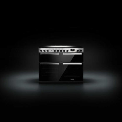 Rangemaster Edge Deluxe 110 110cm Electric Range Cooker - EDDLB110EIGBLK/CM1
