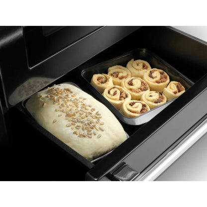 Rangemaster Encore Deluxe 110 110cm Dual Fuel Range Cooker - EDL110DFFBL/C