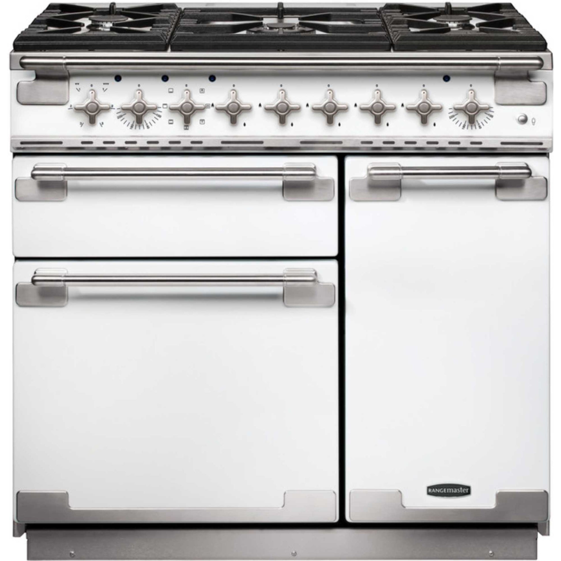 Rangemaster Elise 90 90cm Dual Fuel Range Cooker - ELS90DFFWH