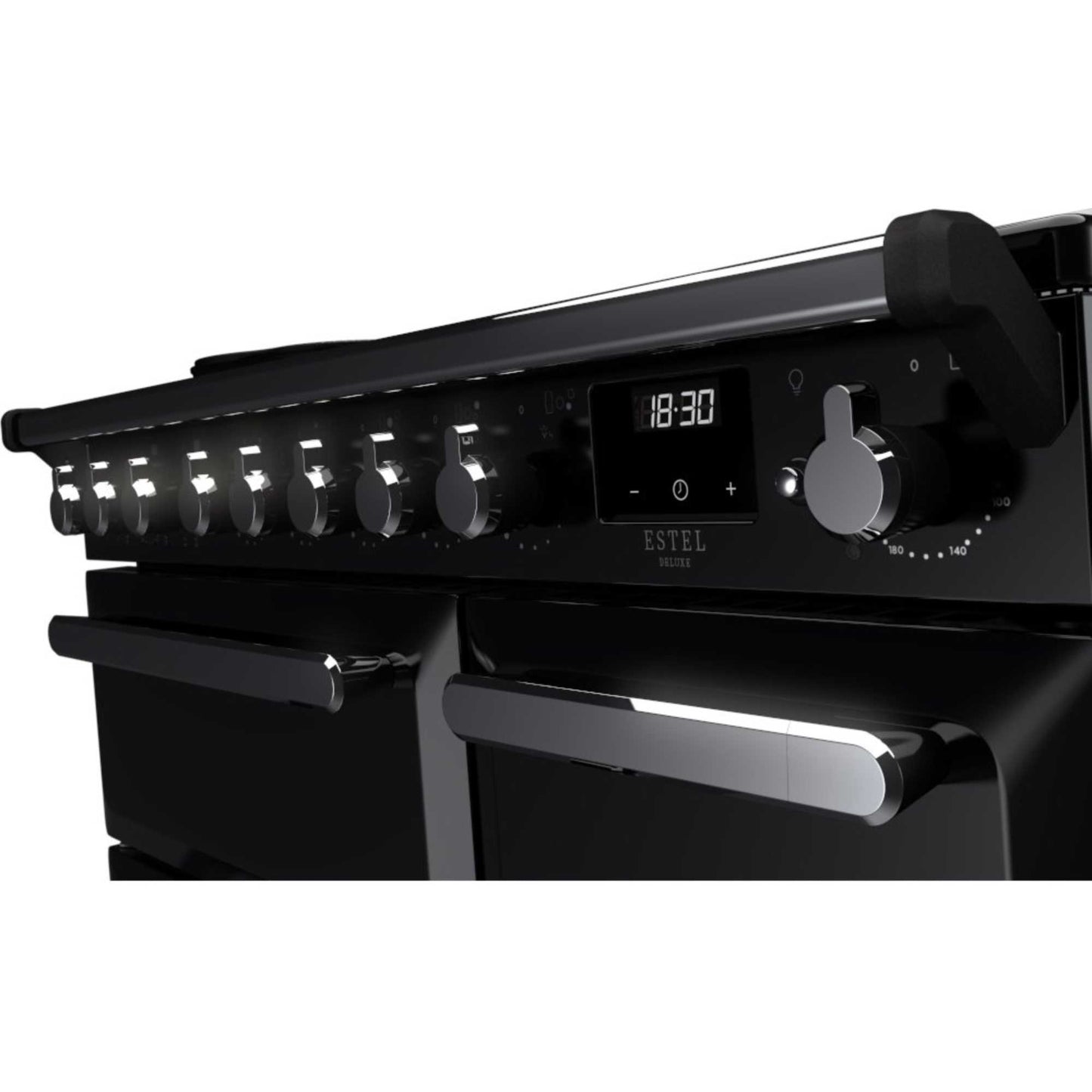 Rangemaster Estel Deluxe 90 90cm Electric Range Cooker - ESDL90EIPGBL/CM1