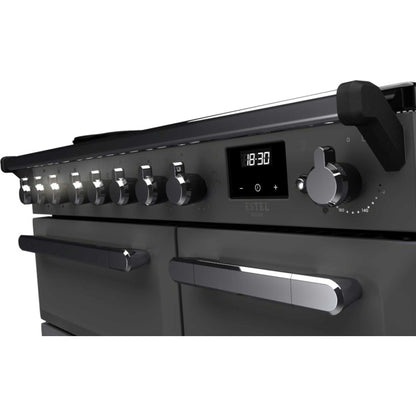 Rangemaster Estel Deluxe 90 90cm Electric Range Cooker - ESDL90EIPSLT/CM1