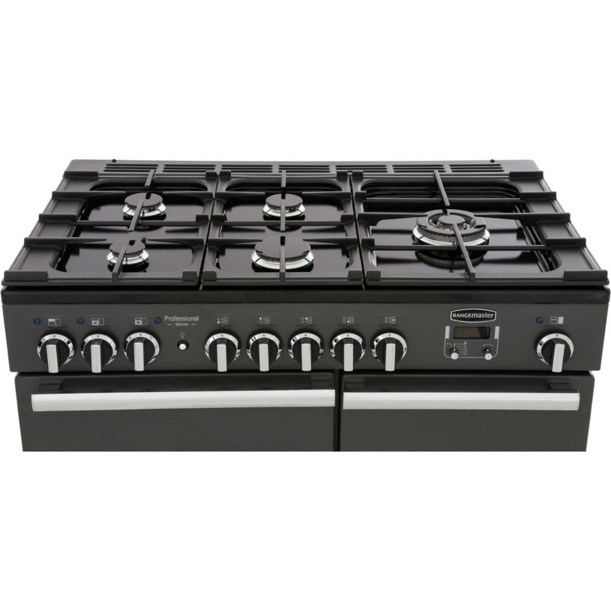 Rangemaster Professional Deluxe 100 100cm Dual Fuel Range Cooker - PDL100DFFSL/C