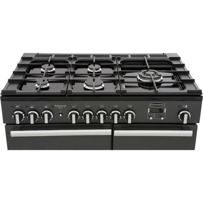 Rangemaster Professional Deluxe 100 100cm Dual Fuel Range Cooker - PDL100DFFSL/C