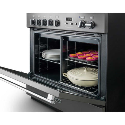 Rangemaster Professional+ FX 90 90cm Dual Fuel Range Cooker - PROP90FXDFFSS/C