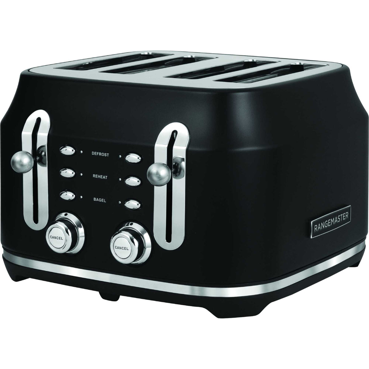 Rangemaster RMCL4S304BK Classic 4 Slice Toaster - Black