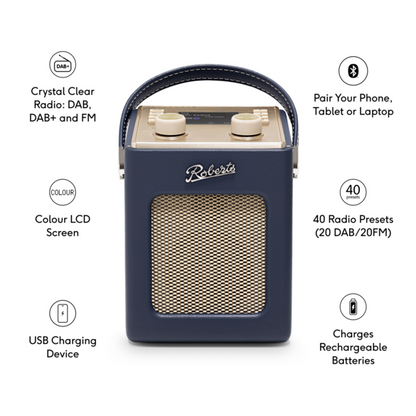 Roberts Revival Mini 2 - Midnight blue