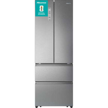 Hisense American Style Fridge Freezer 60/40 Total No Frost - Inox Look - RF632N4AIE1
