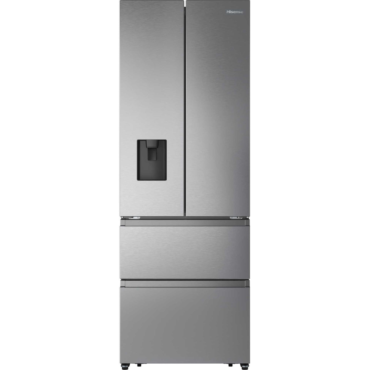 Hisense American Style Fridge Freezer 60/40 Total No Frost - Inox - RF632N4WIE