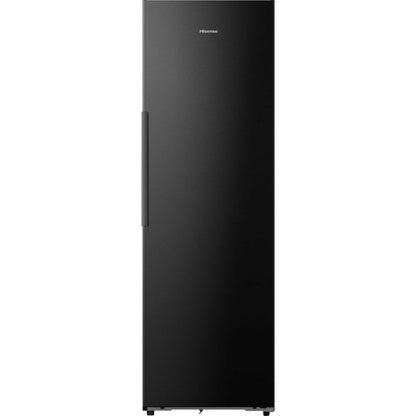 Hisense Hi5 Tall Larder Fridge Auto Defrost- Black Glass - RL5K370GSFC