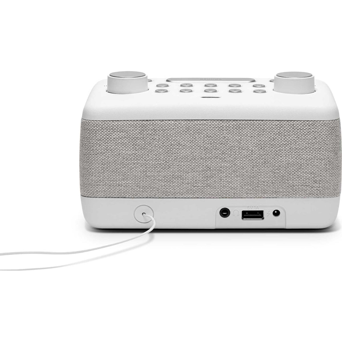 Roberts Ortus 4 FM/DAB/DAB+ Digital Clock Radio with Bluetooth - White