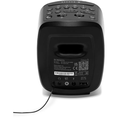 Roberts Ortus 5 DAB+ Radio with Bluetooth - Black