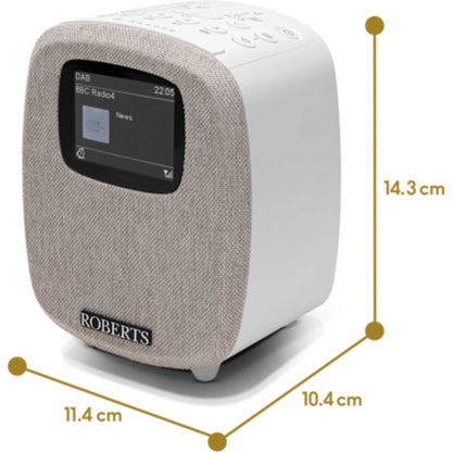 Roberts Ortus 5 DAB+ Radio with Bluetooth - White