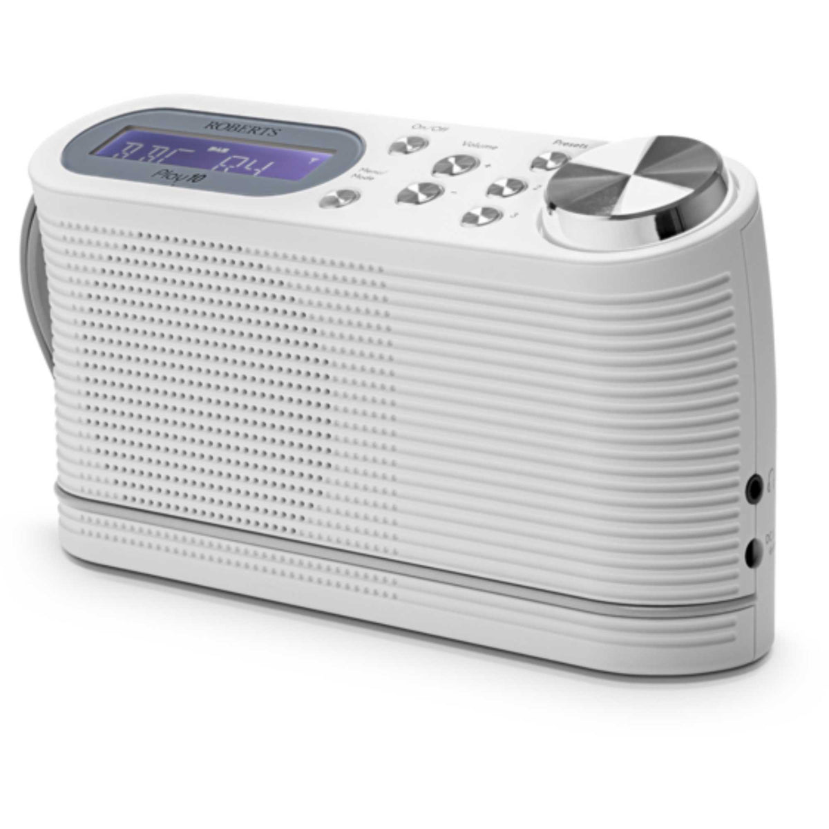 Roberts PLAY10W DAB/DAB+/FM RDS Digital Portable Radio - White