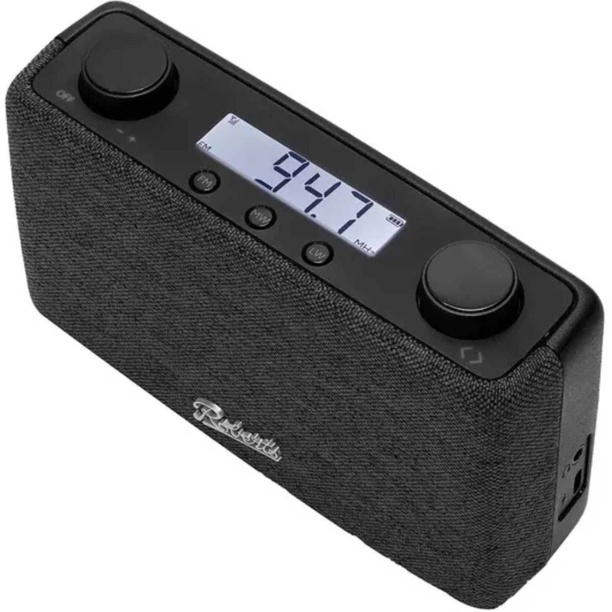 Roberts PLAYFM FM/MW/LW Radio - Black