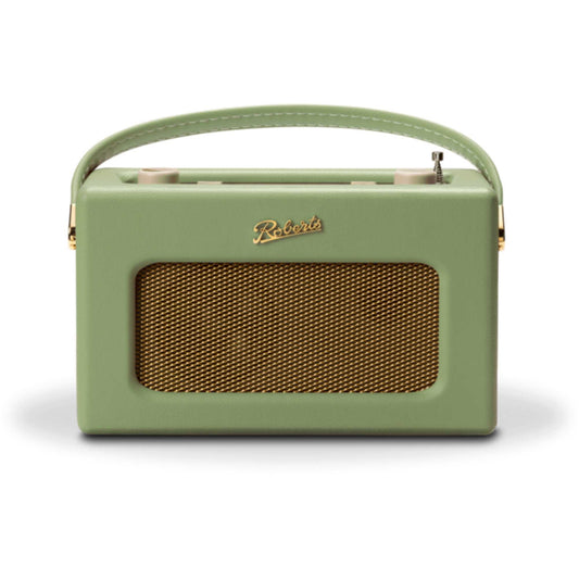 Roberts RD70L 1950s Style Clock Radio - Leaf