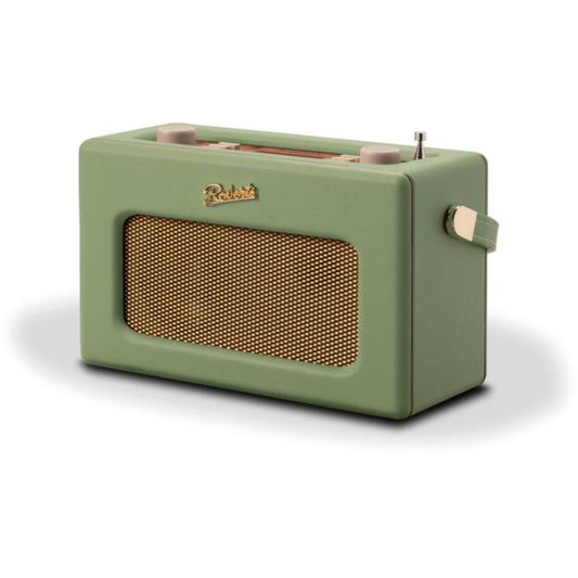 Roberts RD70L 1950s Style Clock Radio - Leaf