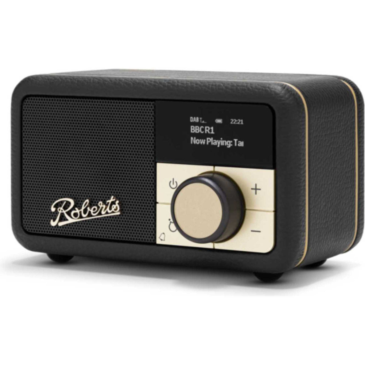 Roberts Revival Petite 2 DAB/DAB+/FM Bluetooth Portable Radio - Black