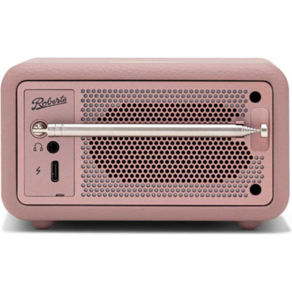 Roberts Revival Petite 2 DAB/DAB+/FM Bluetooth Portable Radio - Dusky Pink