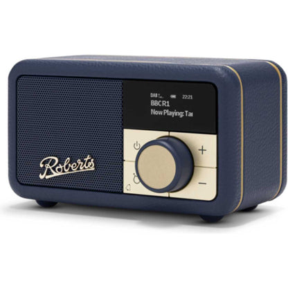 Roberts Revival Petite 2 DAB/DAB+/FM Bluetooth Portable Radio - Midnight Blue
