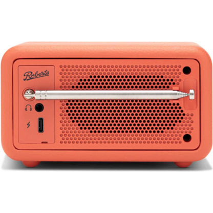 Roberts Revival Petite 2 DAB/DAB+/FM Bluetooth Portable Radio - Pop Orange