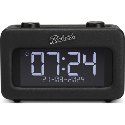 Roberts REV-RESTBK Revival Rest FM/DAB+ Bluetooth Alarm Clock Radio - Black