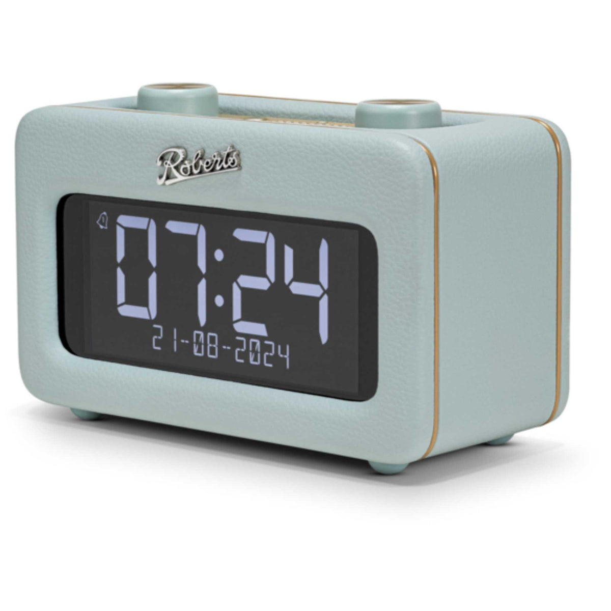 Roberts REV-RESTDE Revival Rest FM/DAB+ Bluetooth Alarm Clock Radio - Duck Egg