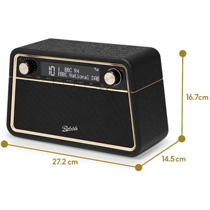 Roberts Reva DAB+/FM Table-top Radio - Black