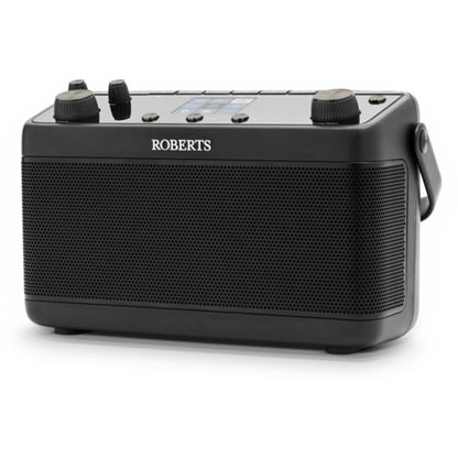 Roberts Stream 219 Internet/DAB+/FM/Bluetooth Portable Stereo Radio - Black