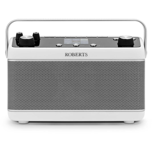 Roberts Stream 219 Internet/DAB+/FM/Bluetooth Portable Stereo Radio - White