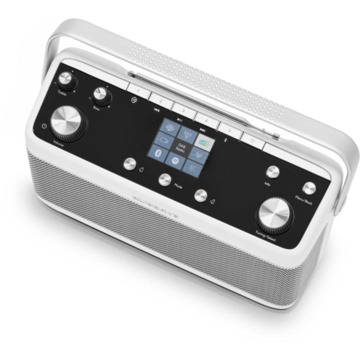 Roberts Stream 219 Internet/DAB+/FM/Bluetooth Portable Stereo Radio - White