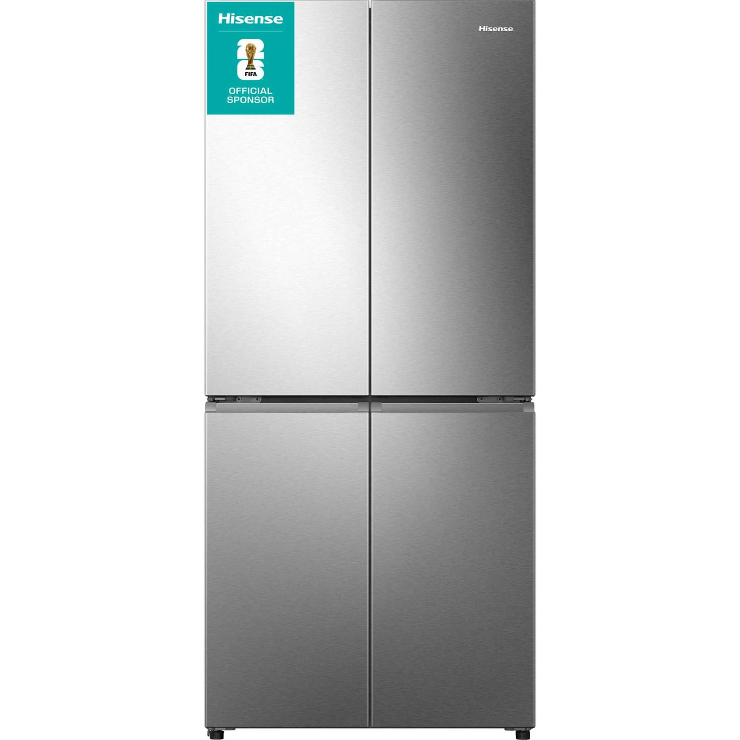 Hisense American Style Fridge Freezer 60/40 Total No Frost - Inox - RQ5P470SAID