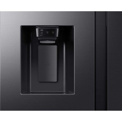 Samsung Bespoke Series 6 American Style Fridge Freezer 50/50 No Frost - Black Doi - RS70F64KEFEU