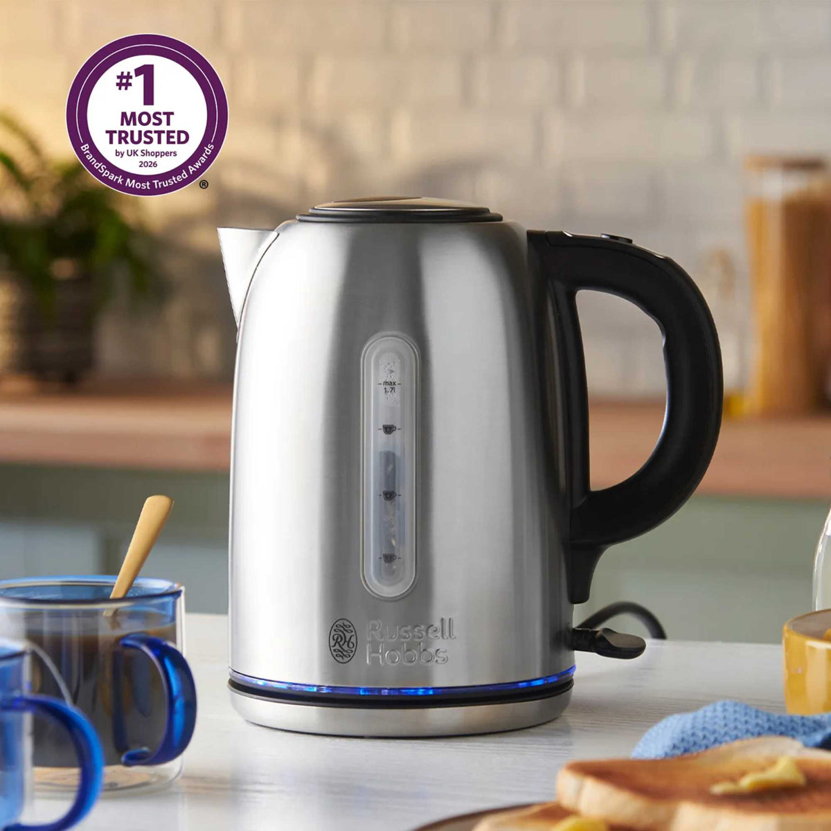 Russell Hobbs Buckingham 20460 3000W 1.7L Jug Kettle