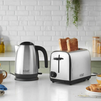 Russell Hobbs 23910 1.7l 3kW Cordless Classics Kettle - Brushed Stainless Steel