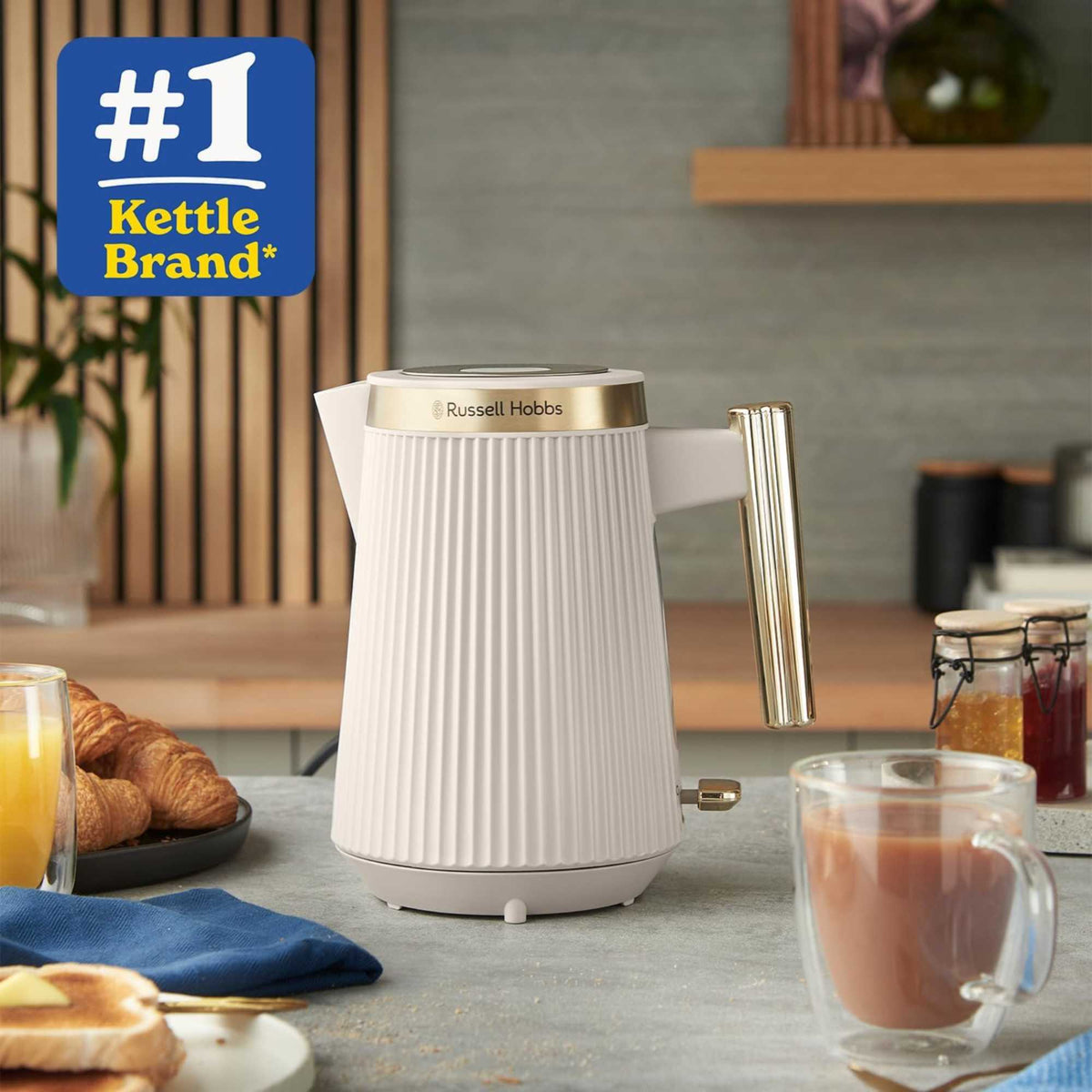 Russell Hobbs 26751 Bronte Kettle - Stone
