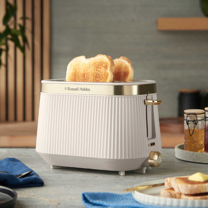 Russell Hobbs 26761 Bronte 2 Slice Toaster - Stone