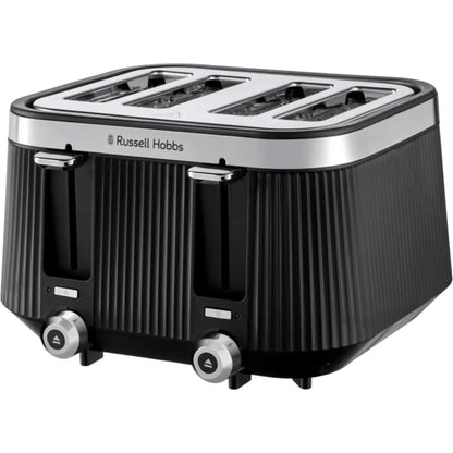 Russell Hobbs 26770 Bronte 4 Slice Toaster - Black