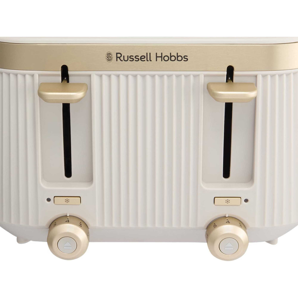 Russell Hobbs 26771 Bronte 4 Slice Toaster - Stone
